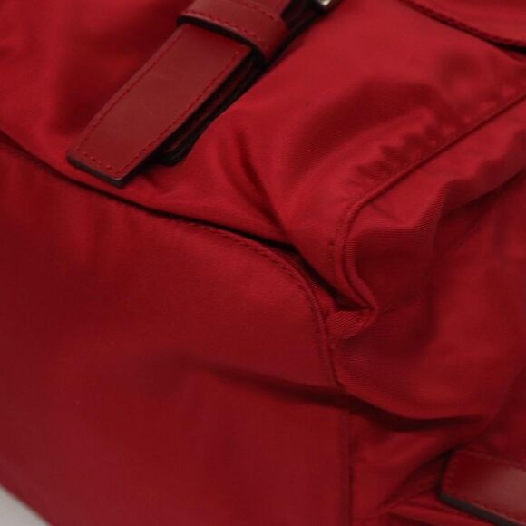 Prada Re-Nylon Red Synthetic Backpack Bag (Pre-Owned) - Picture 8 of 16